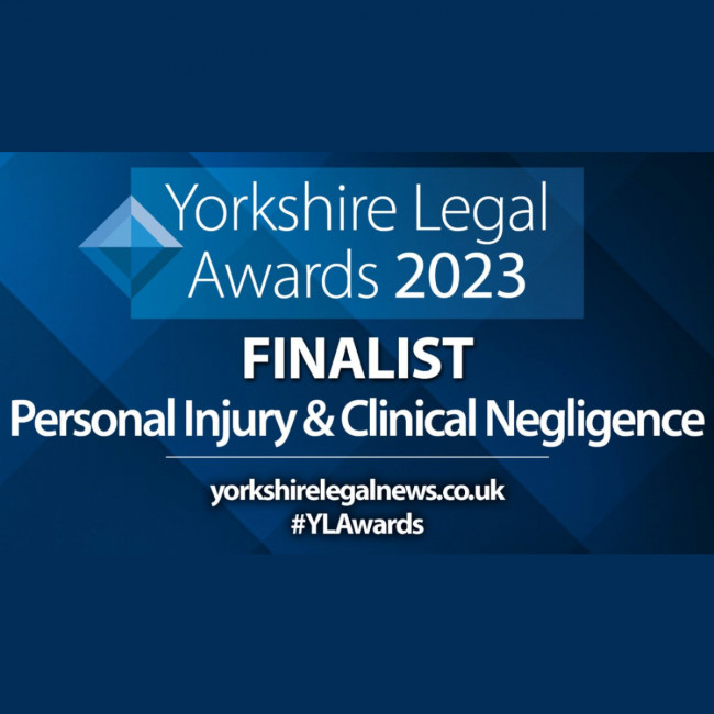 Scala sponsors the ‘Personal Injury and Clinical Negligence’ category at the Yorkshire Legal Awards 2023