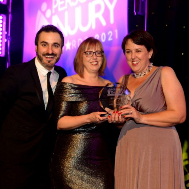 STEPS Rehabilitation win ‘Rehabilitation Provider of the Year’ at the national Personal Injury Awards 2021